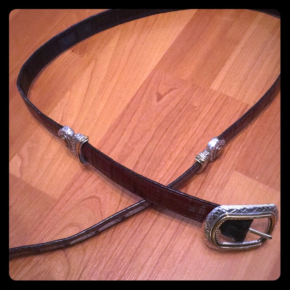 Brighton women’s belt two-tone reversible